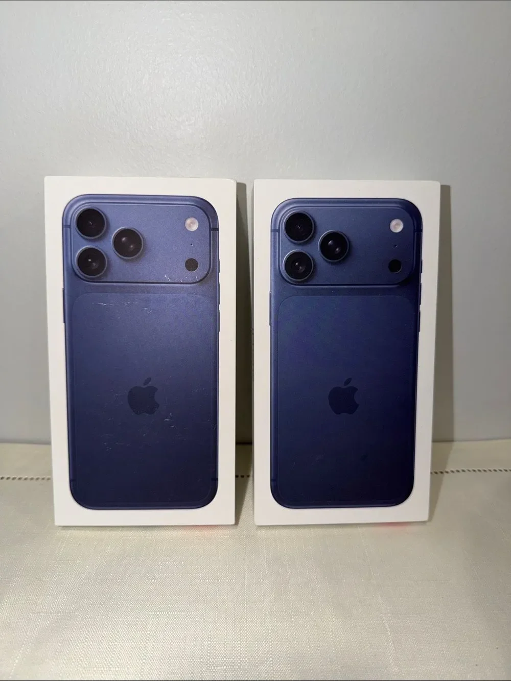 Apple iPhone 17 ProMax Boxes x 2 New Empty Boxes